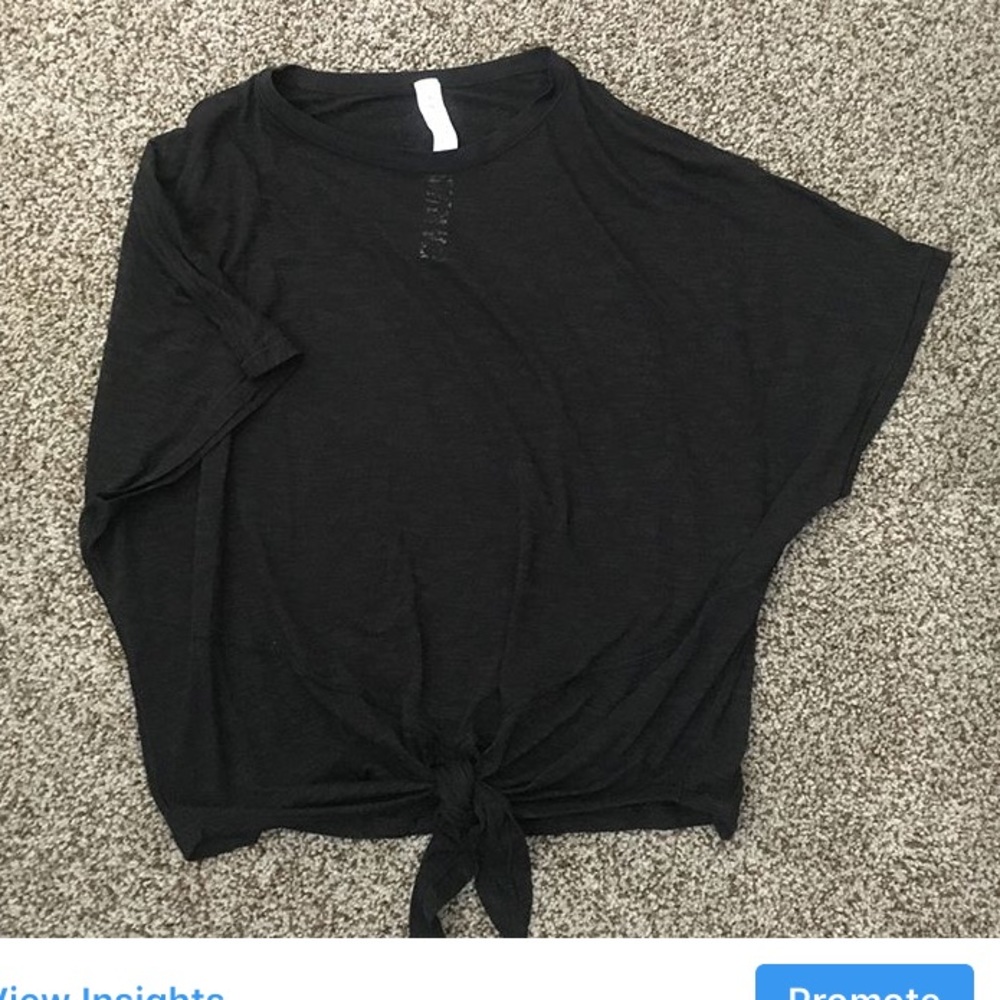Black Lululemon Top.